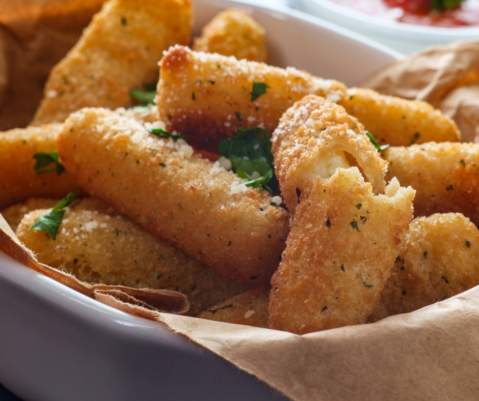 Laksa Mozzarella Sticks