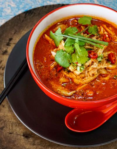 Bowl of laksa
